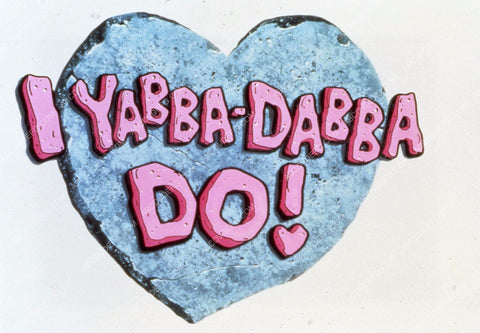 animated characters Fred Wilma Betty Barney TV The Flintstones I Yabba Dabba Do 35m-11508