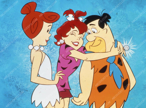 animated characters Fred Wilma Pebbles TV The Flintstones I Yabba Dabba Do 35m-11511