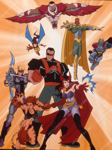 animated characters TV The Avengers 35m-12300