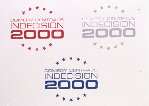 TV Comedy Central 2000 Election coverage Indecison 2000 logo 35m-12334