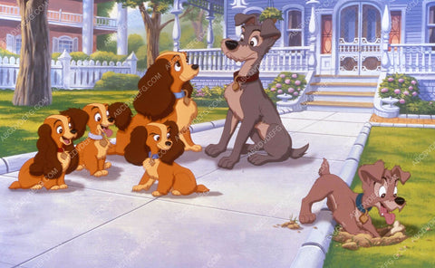animated characters film Lady and the Tramp II Scamp's Adventure 35m-12592