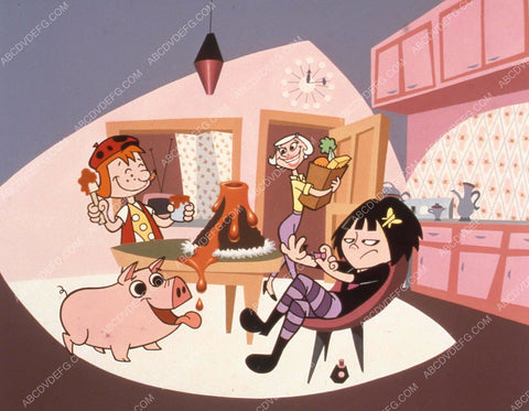 animated characters TV Detention 35m-12651