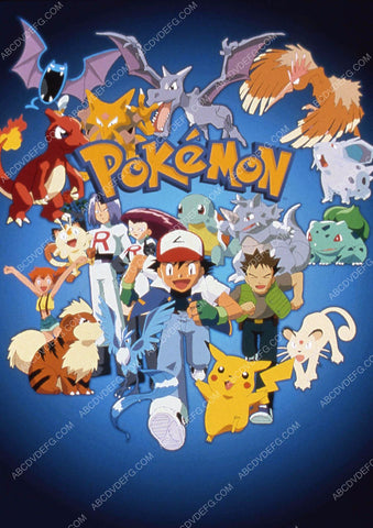 animated characters TV Poke'Mon 35m-12656