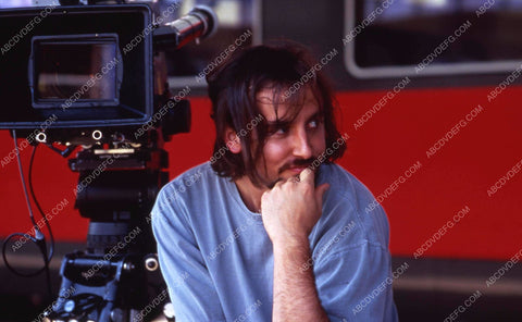 director Richard Linklater on set film Before Sunrise 35m-12694
