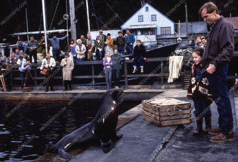 Tina Majorino Keith Carradine and the sea lion film Andre 35m-12827