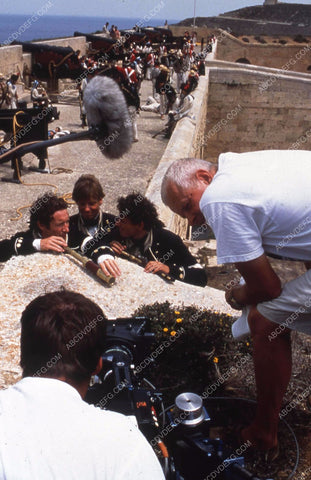 director Andrew Grieve on set TVM Horatio Hornblower II 35m-12993