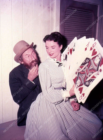 Arthur Hunnicutt Patricia Tiernan w very large cards TV Cheyenne 35m-13362