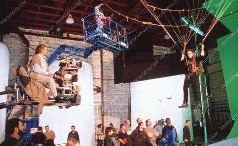 Arnold Schwarzenegger special fx green screen shoot film Eraser 35m-13452-2