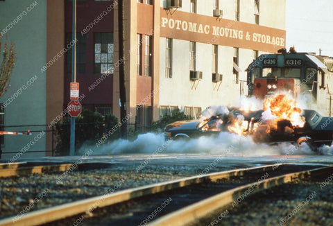 special fx car and train collision film Eraser 35m-13455-2