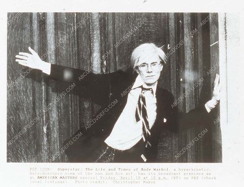 news photo Andy Warhol 35m-13509