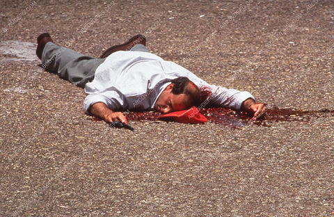 somebody shot dead in the street film The Pelican Brief 35m-13591