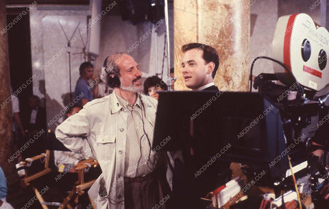 Tom Hanks director Brian De Palma on set film The Bonfire of the Vanities 35m-13681