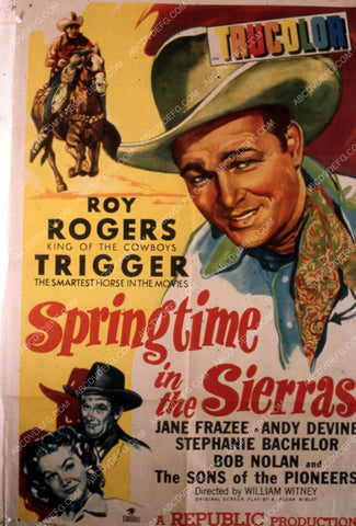 Roy Rogers Trigger film Springtime in the Sierras 35m-14039-2