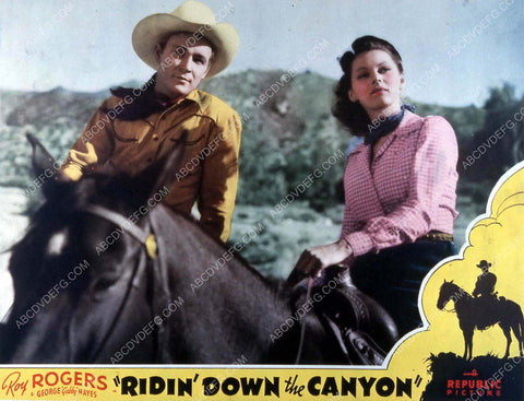 Roy Rogers Lorna Gray film Ridin' Down the Canyon 35m-14050-2