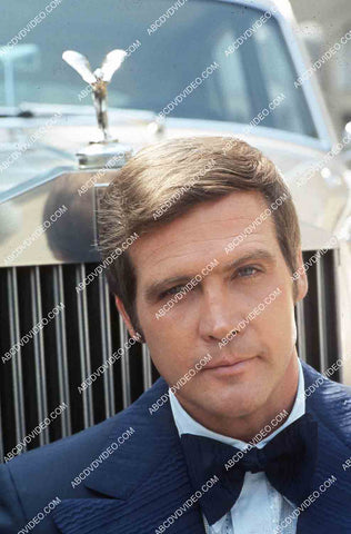 Lee Majors posing w the Rolls Royce automobile TV The Six Million Dollar Man 35m-14210