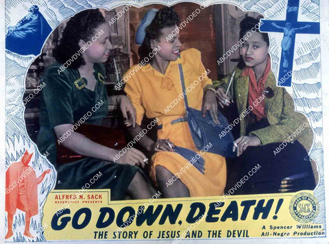 Irene Campbell Helen Butler Dolly Jones all black cast film Go Down Death 35m-14557