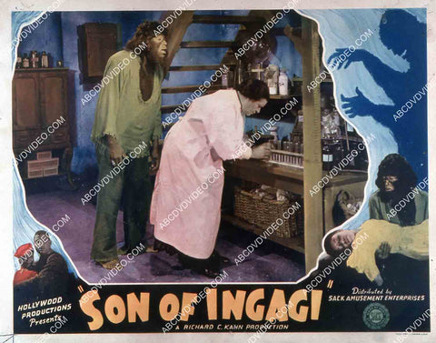 Zack Williams Laura Bowman Alfred Grant Daisy Bufford all black cast film Son of Ingagi 35m-14567