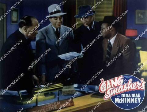 Nina Mae McKinney Laurence Criner Mantan Moreland Monte Hawley all black cast film Gang Smashers 35m-14590
