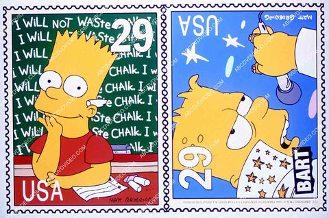 animated character Bart Simpson 35m-14801