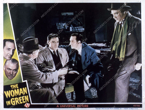 Basil Rathbone Nigel Bruce Sherlock Holmes The Woman in Green 35m-1490