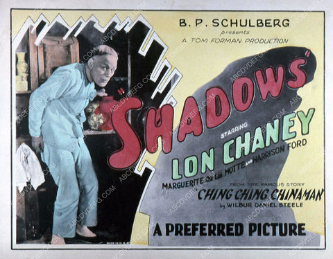 Lon Chaney Sr. silent film Shadows 35m-1498