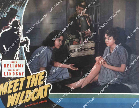 Allen Jenkins Margaret Lindsay Iris Adrian film Meet the Wildcat 35m-15004