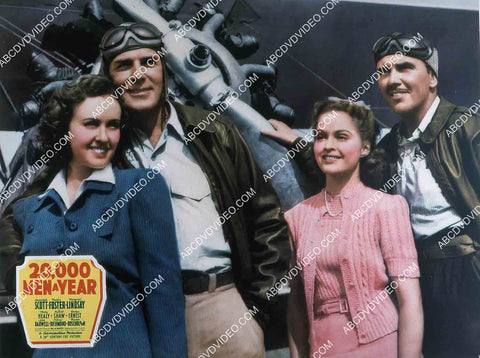 Margaret Lindsay Randolph Scott Mary Healy Preston Foster film 20,000 Men a Year 35m-15034