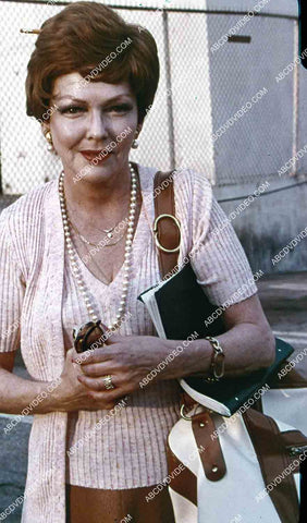 candid Vivian Blaine w a script tucked under her arm 35m-15125