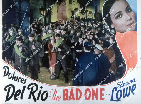 Dolores Del Rio Edmund Lowe film The Bad One 35m-15165