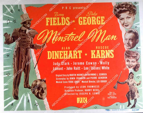 Benny Fields Gladys George film Minstrel Man 35m-15185