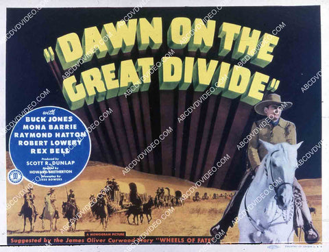 Buck Jones film Dawn on the Great Divide 35m-15358