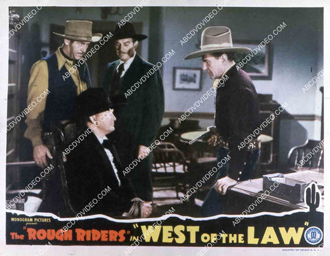 Tim McCoy Buck Jones film West of the Law 35m-15382
