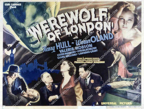 Henry Hull Valerie Hobson Warner Oland film Werewolf of London 35m-15416