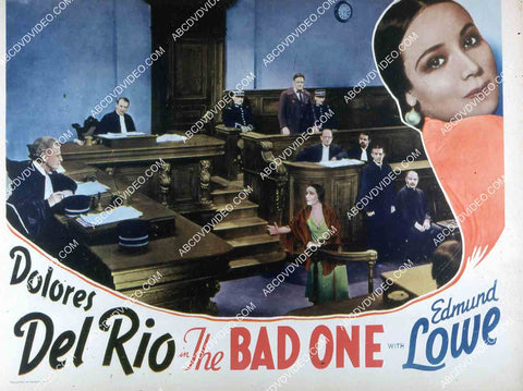 Dolores Del Rio Edmund Lowe film The Bad One 35m-15460