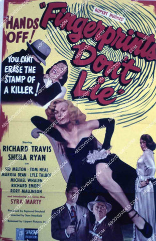 Richard Travis Sheila Ryan film Fingerprints Don't Lie 35m-15513