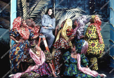 choreographer maybe with the girls on set film Coming to America 35m-15568