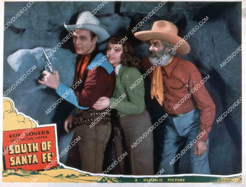 Roy Rogers Linda Hayes Gabby Hayes film South of Santa Fe 35m-15605