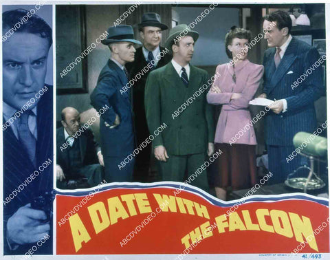 James Gleason Allen Jenkins Wendy Barrie George Sanders film A Date with the Falcon 35m-15619