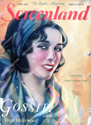 Lupe Velez Screenland magazine cover 35m-15632