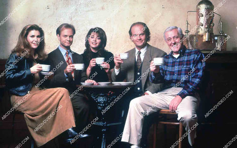 Kelsey Grammer Jane Leeves David Hyde Pierce Peri Gilpin John Mahoney TV Frasier 35m-15731