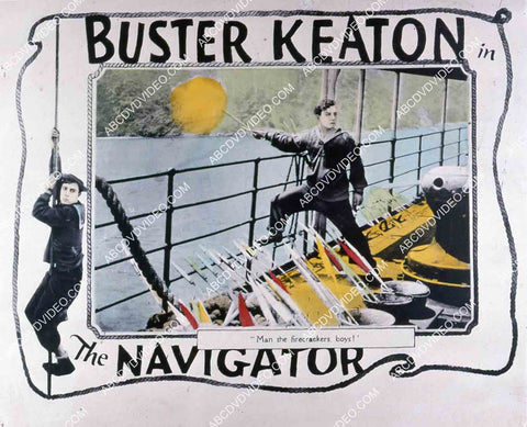 Buster Keaton silent film The Navigator 35m-15995
