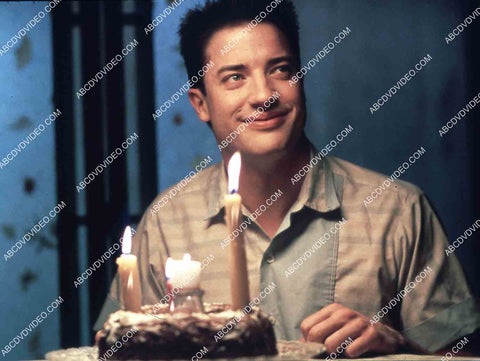 Brendan Fraser w his birthday cake film Blast from the Past 35m-16027