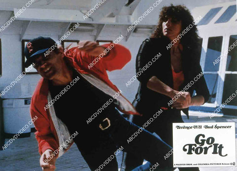 Terence Hill taking it on the chin film Go For It 35m-16046