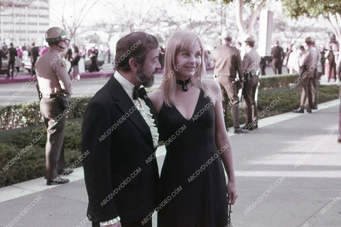 Carol Lynley and date arrive at The Academy Awards 35m-16857