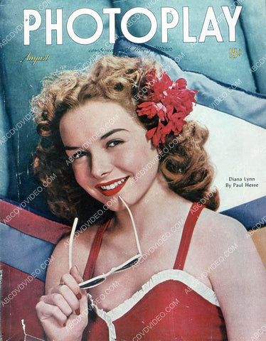 Diana Lynn Photoplay magazine cover 35m-16970
