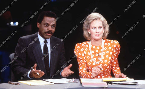 Bernard Shaw Mary Alice Williams 1988 CNN Election Night news coverage 35m-17200