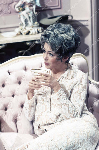 Barbara Rush enjoying a martini 35m-17291