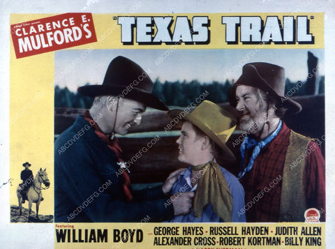 William Boyd Gabby Hayes film Texas Trail 35m-1921