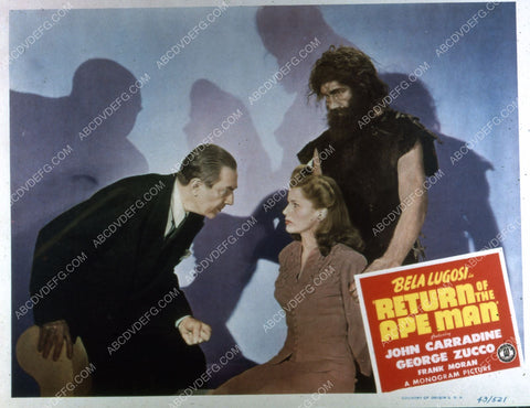 Bela Lugosi Teala Loring John Carradine horror film Return of the Ape Man 35m-1932