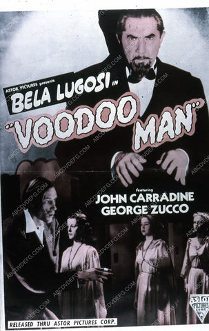 Bela Lugosi John Carradine film Voodoo Man 35m-1943